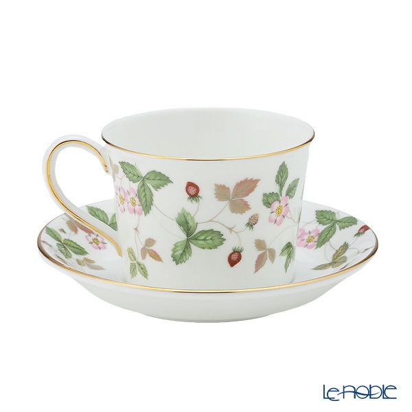 ウェッジウッド（Wedgwood） ワイルドストロベリー ティーカップ＆ソーサー（デルフィ）200ml