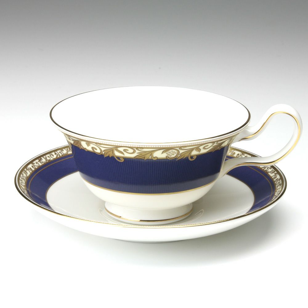 ウェッジウッド（Wedgwood） ロココ ティーカップ＆ソーサー（ピオニー）