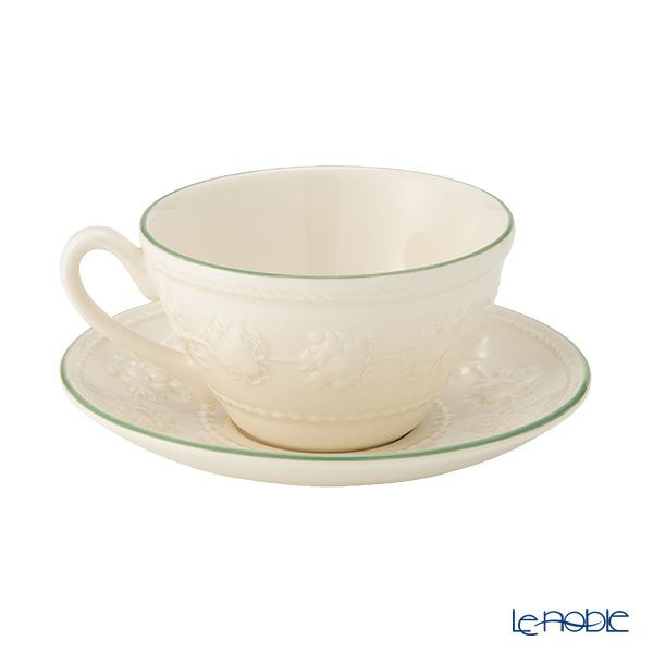 ウェッジウッド（Wedgwood） フェスティビティ ティーカップ＆ソーサー 160ml（ラズベリー）