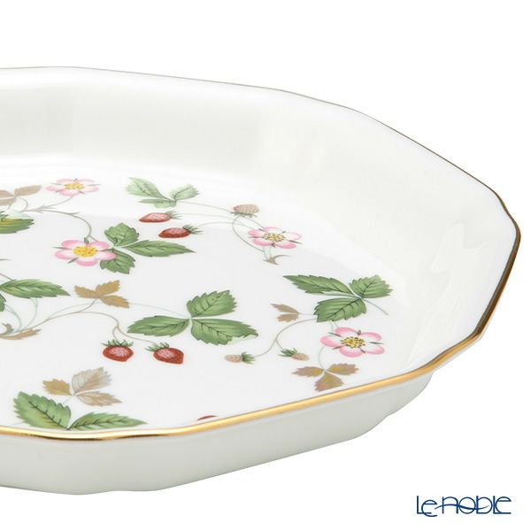 ウェッジウッド（Wedgwood） ワイルドストロベリー オクタゴナルディッシュ S 18cm