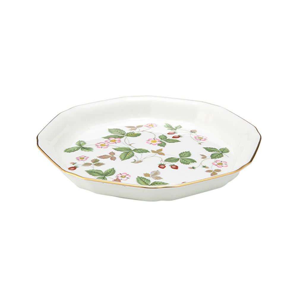 ウェッジウッド（Wedgwood） ワイルドストロベリー オクタゴナルディッシュ S 18cm