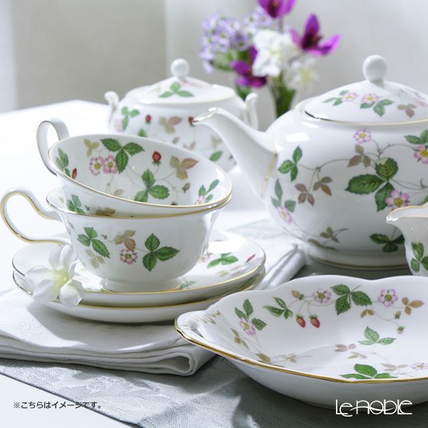 ウェッジウッド（Wedgwood） ワイルドストロベリー ジャパニーズティーカップ