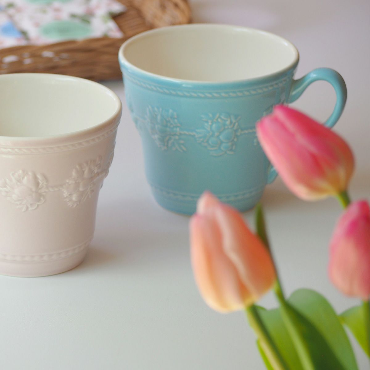 ウェッジウッド（Wedgwood） フェスティビティ マグ 350ml（ブルー）