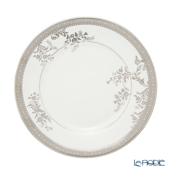 ウェッジウッド（Wedgwood） ヴェラ・ウォン ヴェラレース プラチナ プレート 20cm（アクセント）