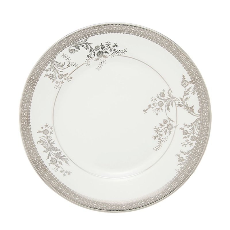 ウェッジウッド（Wedgwood） ヴェラ・ウォン ヴェラレース プラチナ プレート 20cm（アクセント）