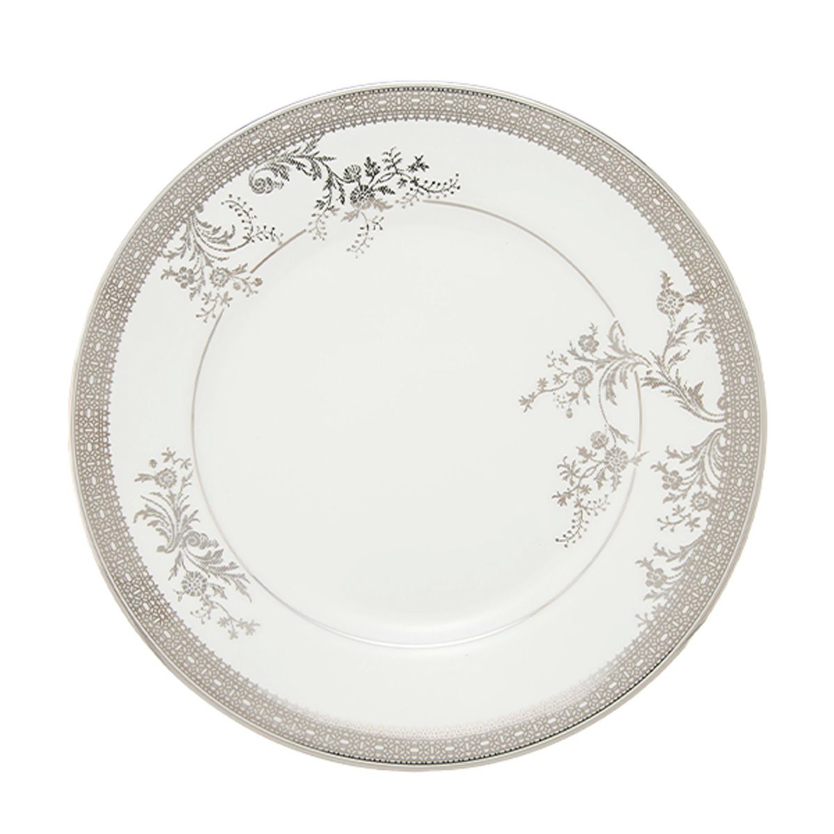 ウェッジウッド（Wedgwood） ヴェラ・ウォン ヴェラレース プラチナ プレート 20cm（アクセント）