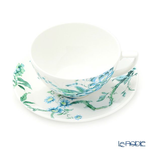 ウェッジウッド（Wedgwood） ジャスパーコンラン シノワズリ ティーカップ＆ソーサー 300ml（ホワイト）