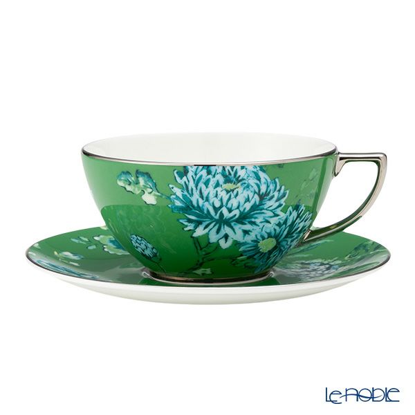 ウェッジウッド（Wedgwood） ジャスパーコンラン シノワズリ ティーカップ＆ソーサー 300ml（グリーン）