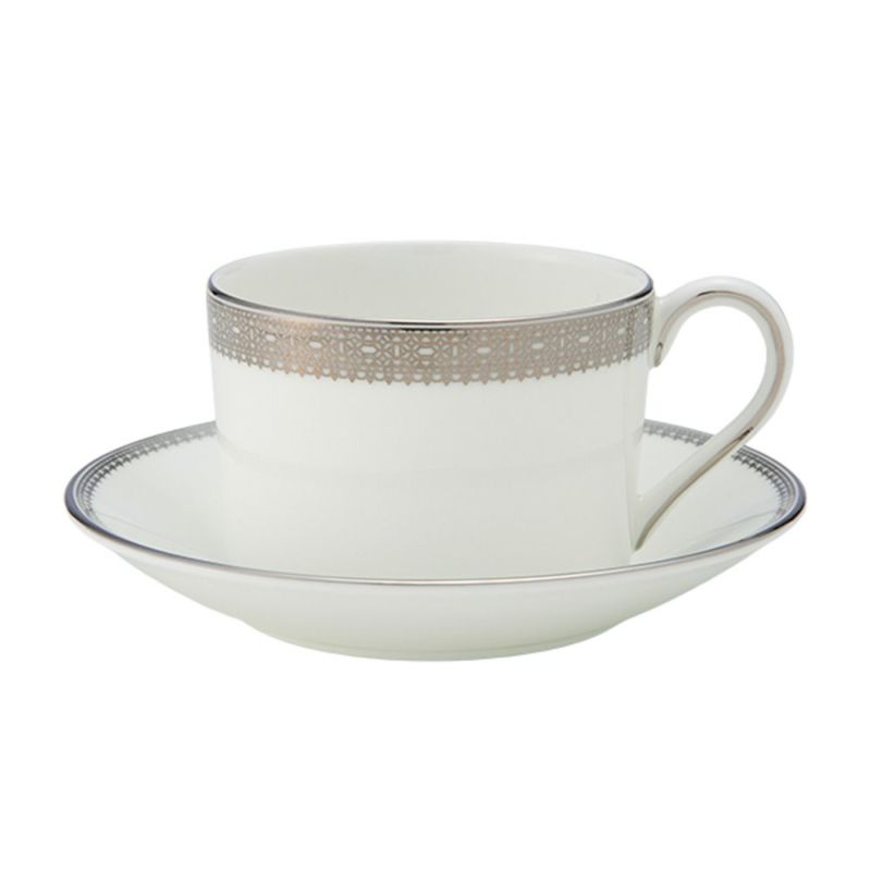 ウェッジウッド（Wedgwood） ヴェラ・ウォン ヴェラレース プラチナ ティーカップ＆ソーサー