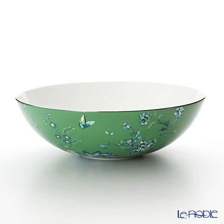 ウェッジウッド（Wedgwood） ジャスパーコンラン シノワズリ サービングボウル 30cm（グリーン）