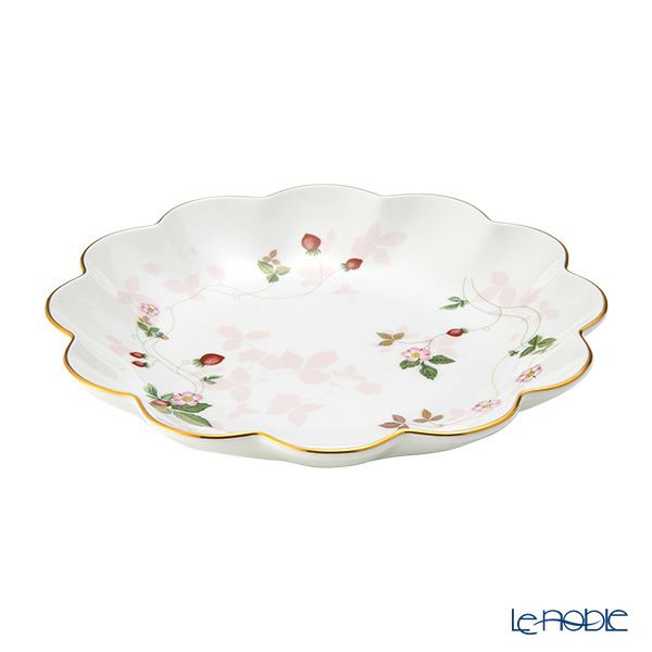 ウェッジウッド（Wedgwood） ワイルドストロベリー ペタルトレイ 24cm