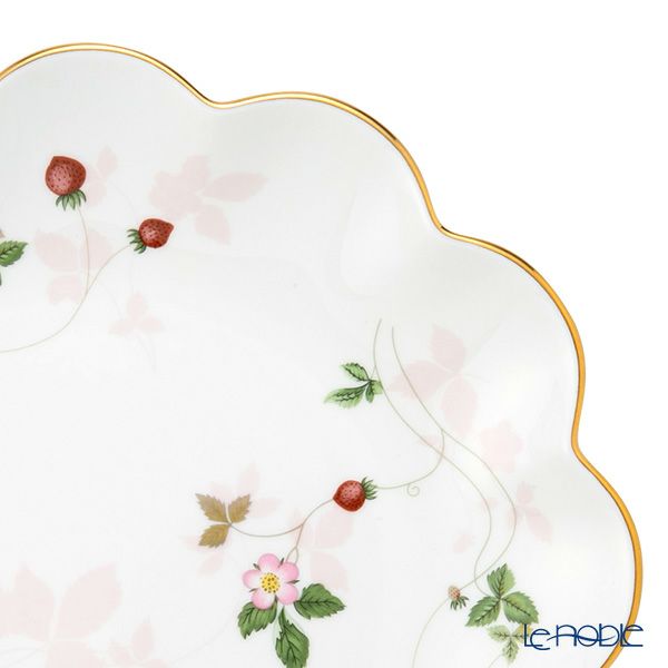 ウェッジウッド（Wedgwood） ワイルドストロベリー ペタルトレイ 24cm