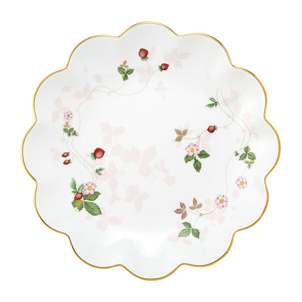 ウェッジウッド（Wedgwood） ワイルドストロベリー ペタルトレイ 24cm