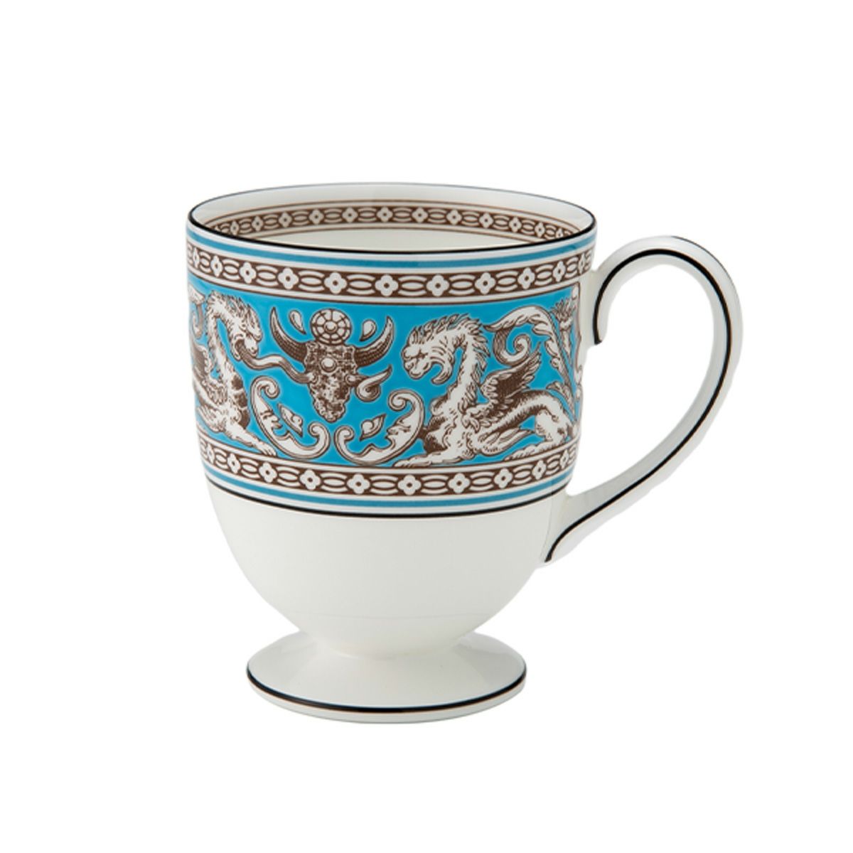 ウェッジウッド（Wedgwood） フロレンティーン ターコイズ マグカップ（リー）