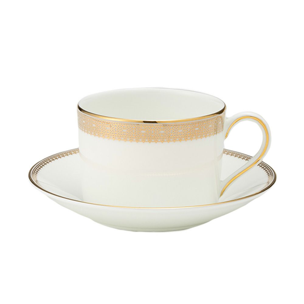 ウェッジウッド（Wedgwood） ヴェラ・ウォン ヴェラレース ゴールド ティーカップ＆ソーサー
