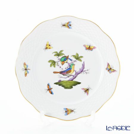 ヘレンド ロスチャイルドバード 多彩色 ROM 00517-0-00 プレート 19cm