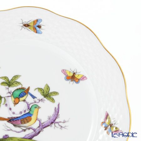 ヘレンド ロスチャイルドバード 多彩色 ROM 00517-0-00 プレート 19cm