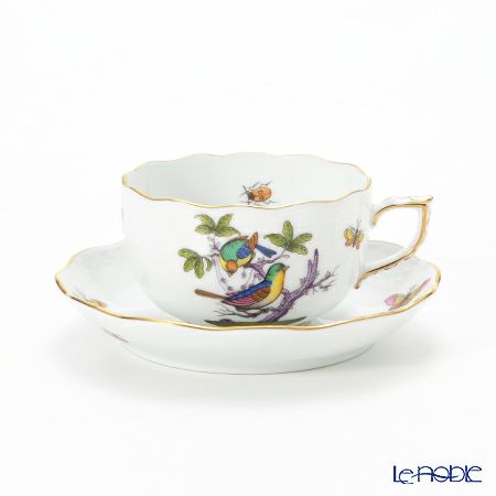 ヘレンド ロスチャイルドバード 多彩色 ROM-1 00724-0-00／724 ティーカップ＆ソーサー 200ml