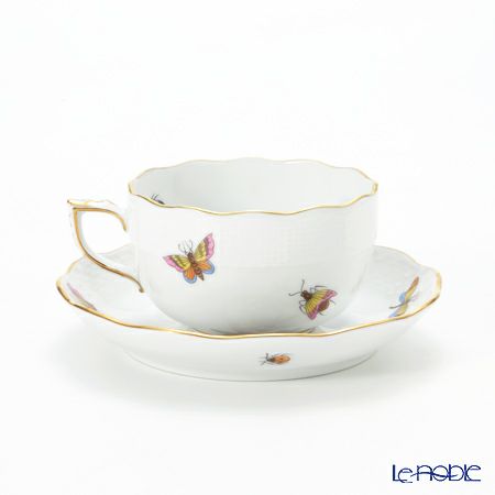 ヘレンド ロスチャイルドバード 多彩色 ROM-1 00724-0-00／724 ティーカップ＆ソーサー 200ml