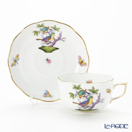 ヘレンド ロスチャイルドバード 多彩色 ROM-1 00724-0-00／724 ティーカップ＆ソーサー 200ml