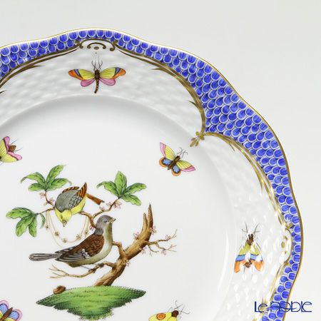 ヘレンド ロスチャイルドバード ブルースケール ROEB-1 00517-0-00 プレート 19cm