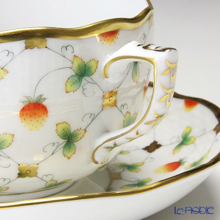 ヘレンド ストロベリーコンポジション FLT 00724-0-00／724 ティーカップ＆ソーサー 200ml