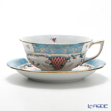 ヘレンド トゥッピーニの角笛 TCA 00734-0-00 ティーカップ＆ソーサー（ロウ）