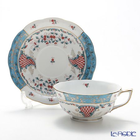 ヘレンド トゥッピーニの角笛 TCA 00734-0-00 ティーカップ＆ソーサー（ロウ）