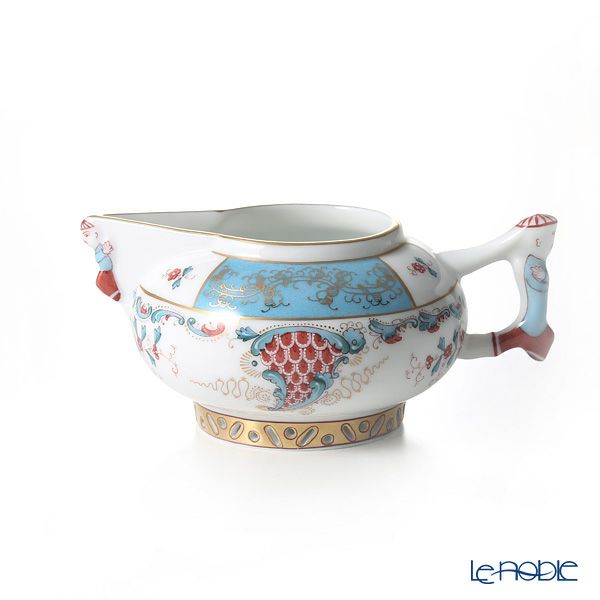 ヘレンド シノワズリ（中国趣味）トゥッピーニの角笛 TCA 03344-0-21 マンダリン クリーマー 100ml