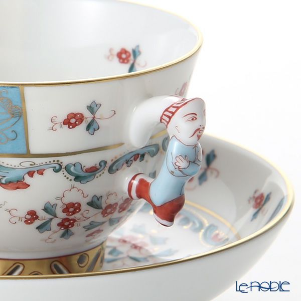 ヘレンド シノワズリ（中国趣味） トゥッピーニの角笛 TCA 03371-0-21 スモールカップ＆ソーサー