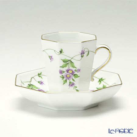 ヘレンド イモラ IA 04307-0-00 モカカップ＆ソーサー（オクタゴナル）