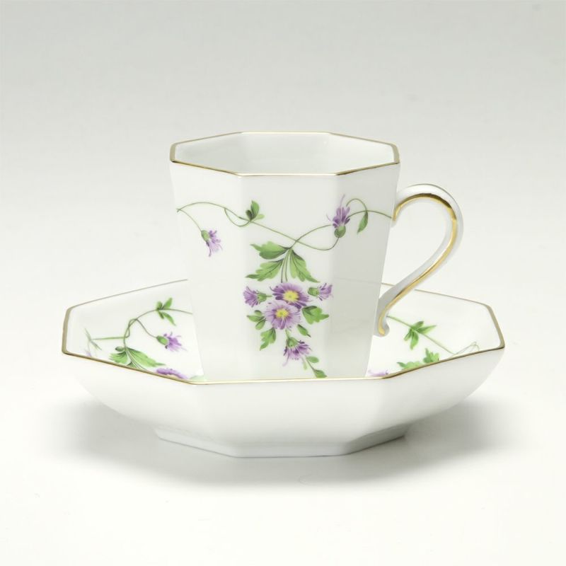 ヘレンド イモラ IA 04307-0-00 モカカップ＆ソーサー（オクタゴナル）