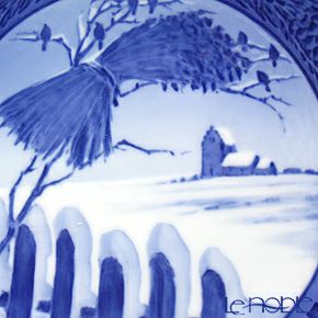 ロイヤルコペンハーゲン（Royal Copenhagen） イヤープレート 1911年／明治44年 「デンマークの風景」