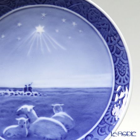 ロイヤルコペンハーゲン（Royal Copenhagen） イヤープレート 1918年／大正7年 「羊飼い」