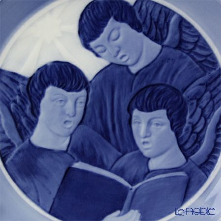 ロイヤルコペンハーゲン（Royal Copenhagen） イヤープレート 1922年／大正11年 「三人の歌う天使」