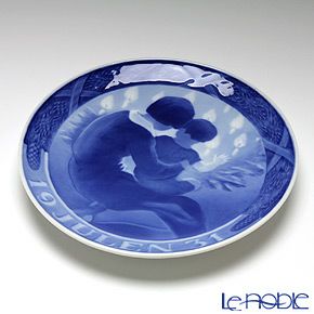ロイヤルコペンハーゲン（Royal Copenhagen） イヤープレート 1931年／昭和6年 「母と子」