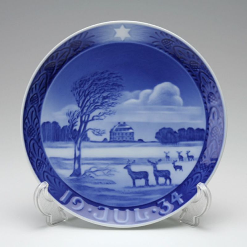 ロイヤルコペンハーゲン（Royal Copenhagen） イヤープレート 1934年