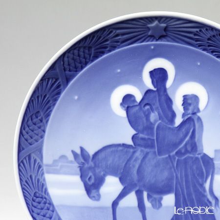 ロイヤルコペンハーゲン（Royal Copenhagen） イヤープレート 1943年／昭和18年 「エジプトへはばたく聖家族」