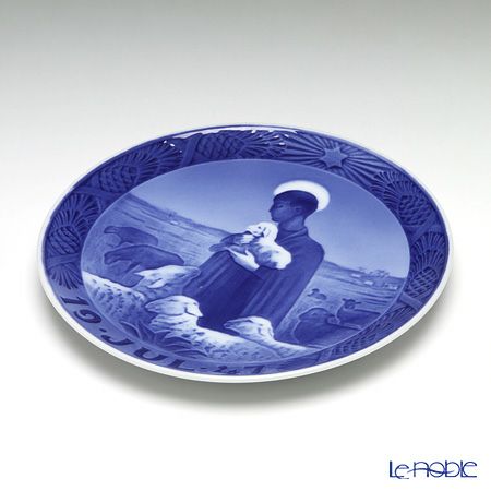 ロイヤルコペンハーゲン（Royal Copenhagen） イヤープレート 1947年／昭和22年 「よき羊飼い」