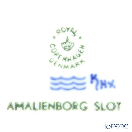 ロイヤルコペンハーゲン（Royal Copenhagen） イヤープレート 1954年／昭和29年 「コペンハーゲンのアマリエンボー城」