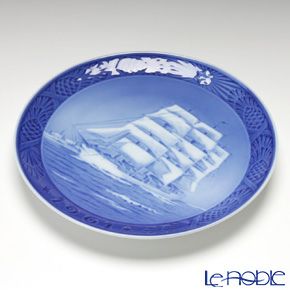 ロイヤルコペンハーゲン（Royal Copenhagen） イヤープレート 1961年／昭和36年 「デンマークの訓練船」