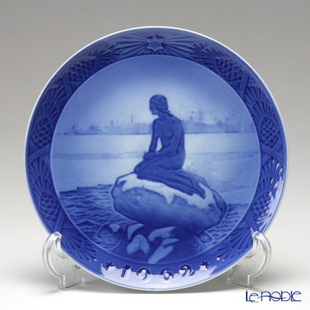 ロイヤルコペンハーゲン（Royal Copenhagen） イヤープレート 1962年／昭和37年 「冬の小さな人魚」