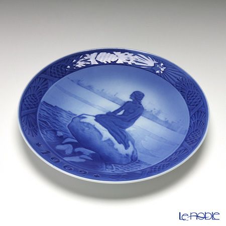 ロイヤルコペンハーゲン（Royal Copenhagen） イヤープレート 1962年／昭和37年 「冬の小さな人魚」