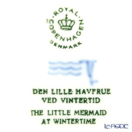 ロイヤルコペンハーゲン（Royal Copenhagen） イヤープレート 1962年／昭和37年 「冬の小さな人魚」