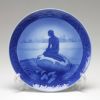 ロイヤルコペンハーゲン（Royal Copenhagen） イヤープレート 1962年／昭和37年 「冬の小さな人魚」
