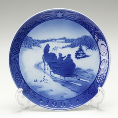 ロイヤルコペンハーゲン（Royal Copenhagen） イヤープレート 1964年