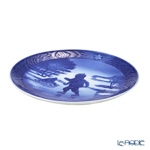 ロイヤルコペンハーゲン（Royal Copenhagen） イヤープレート 1965年／昭和40年 「小さなスケーター」