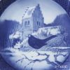 ロイヤルコペンハーゲン（Royal Copenhagen） イヤープレート 1966年／昭和41年 「教会の黒鳥」