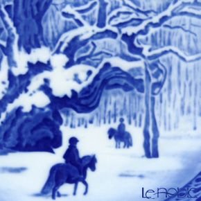 ロイヤルコペンハーゲン（Royal Copenhagen） イヤープレート 1967年／昭和42年 「ロイヤルオーク」