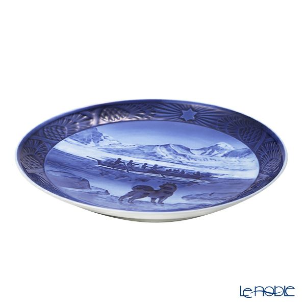 ロイヤルコペンハーゲン（Royal Copenhagen） イヤープレート 1968年／昭和43年 「最後のエスキモーボート」